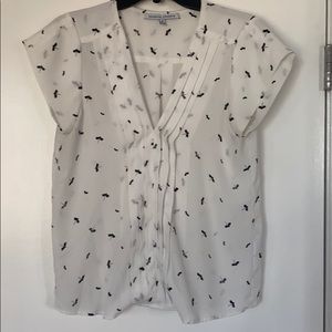 Collective Concepts Dragonfly Print Top